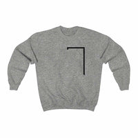 Mens Angled Crewneck Sweatshirt
