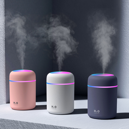 Portable Air Humidifier & Aroma Essential Oil Diffuser