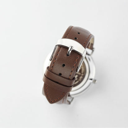 Custom Engraved Watch - Leather band