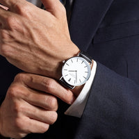 Custom Engraved Watch - Leather band