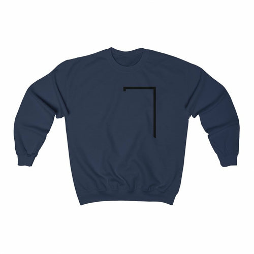 Mens Angled Crewneck Sweatshirt