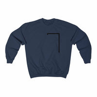Mens Angled Crewneck Sweatshirt